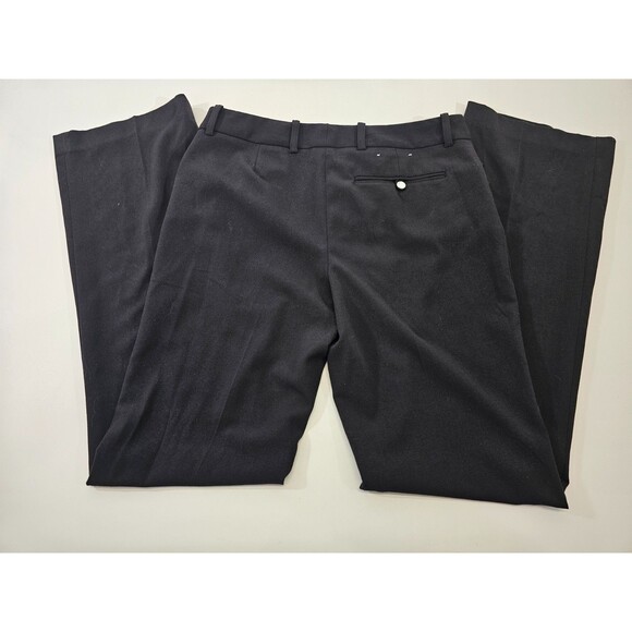CALVIN KLEIN Women's Size 2 Black Straight Leg Dress‎ Pants Slacks Trousers EUC - Picture 3 of 6